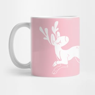 Pretty Leaping Deer Mug